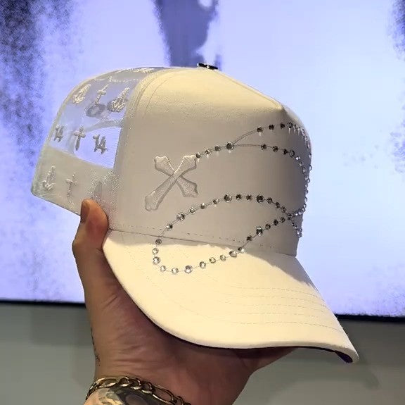 🔥Shiny Long Chain Cap(Buy 2 Free Shipping)