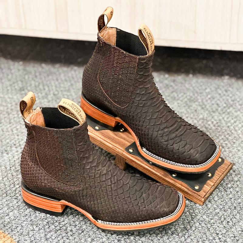 Western Python Cowboy Boots