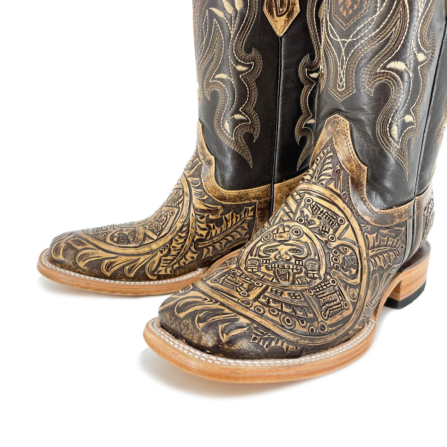 Royal Flush Rustic Cowboy Boots
