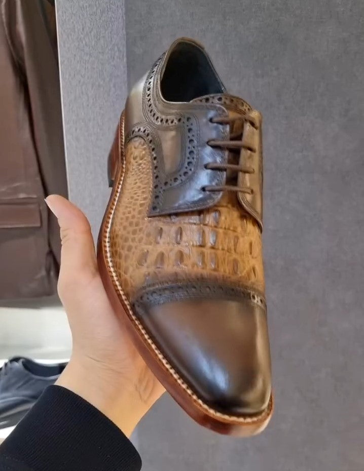 Men's Handmade Cowhide Leather Shoes