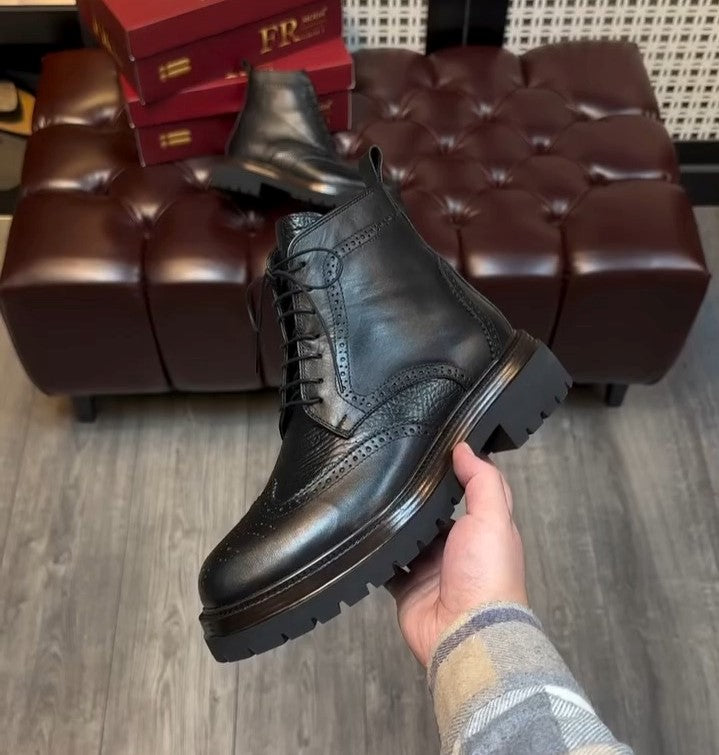 Men's Luxury Quality Fashionable Leather Boots