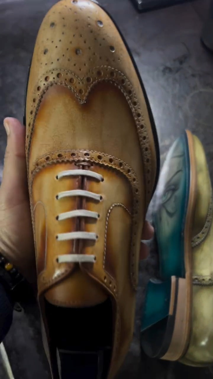 SS25 New Fashion Oxford Shoes
