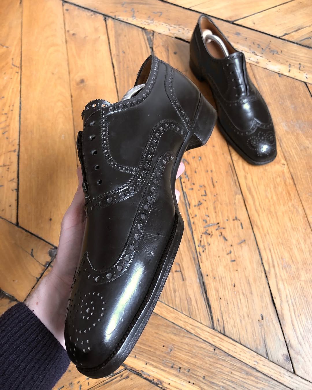 Men's Calfskin Brogues