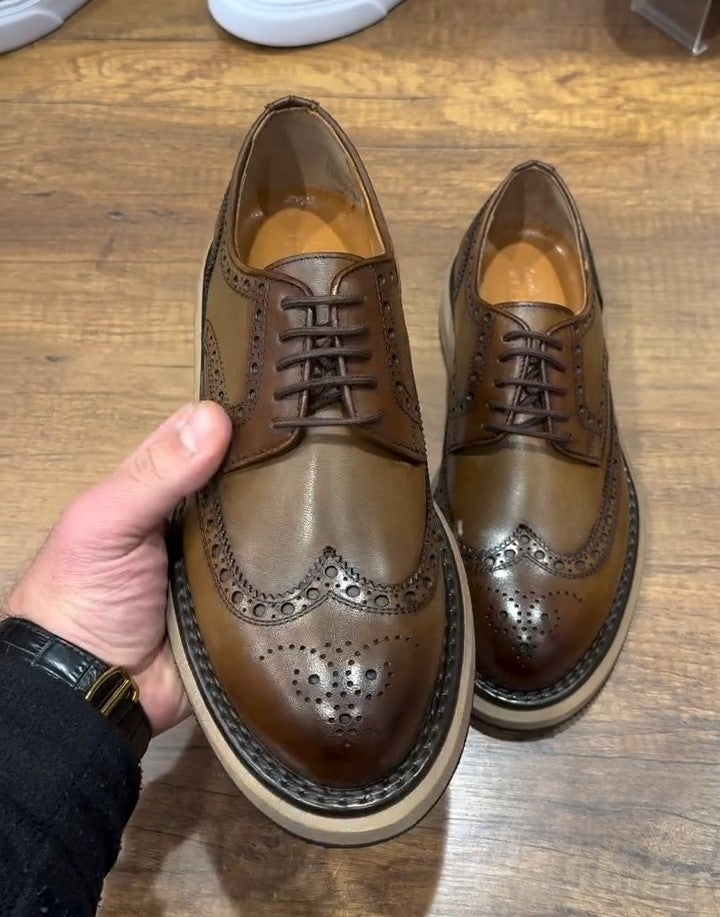 Men's Leather Handmade Casual Shoes