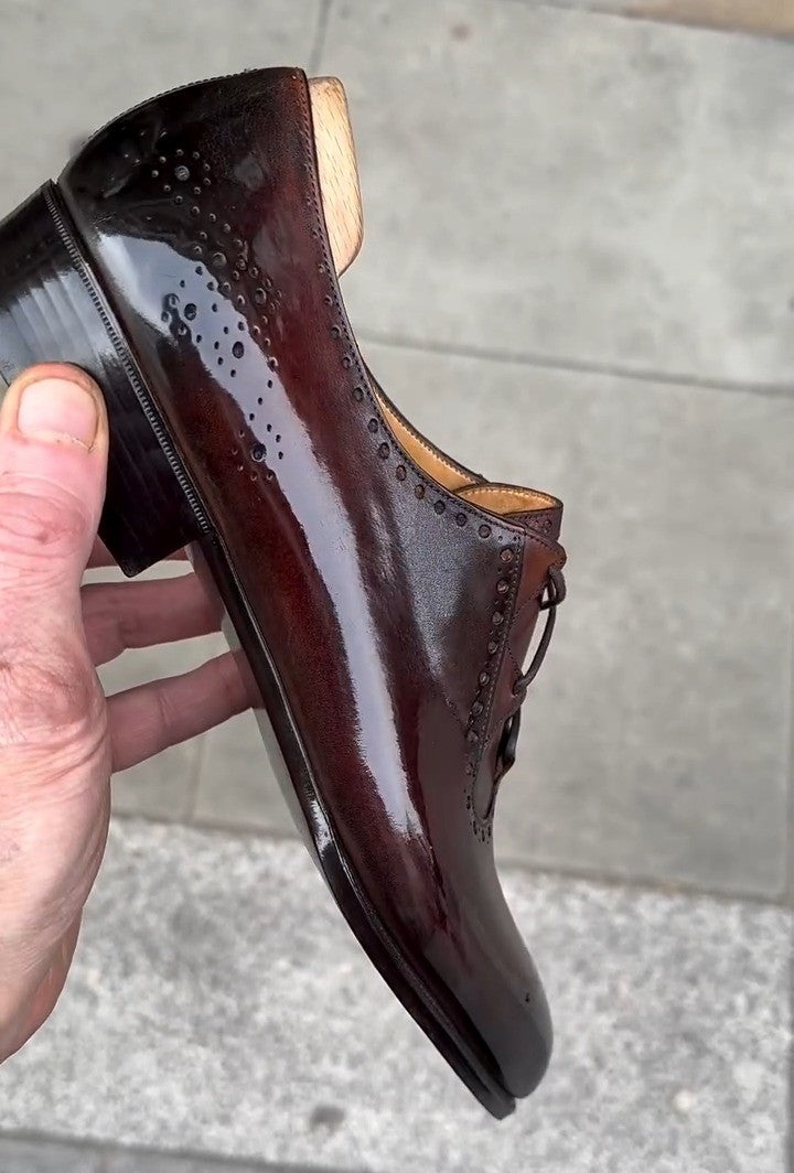 Men's Handmade Luxury Brogue Shoes