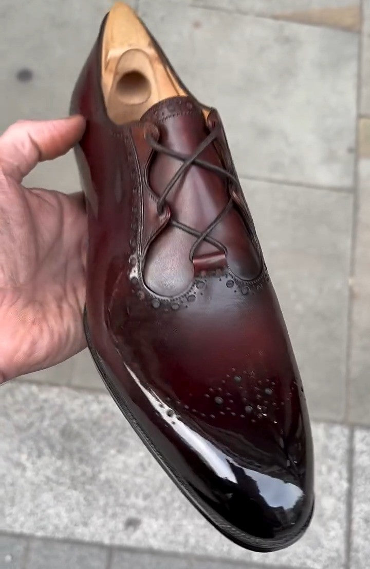 Men's Handmade Luxury Brogue Shoes