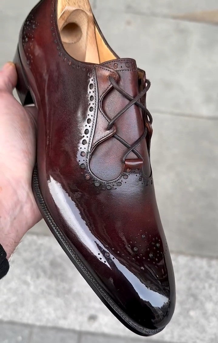 Men's Handmade Luxury Brogue Shoes