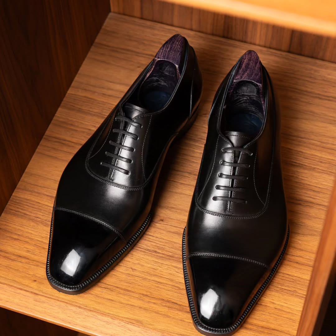 Genuine Men's Handmade Oxford Shoes
