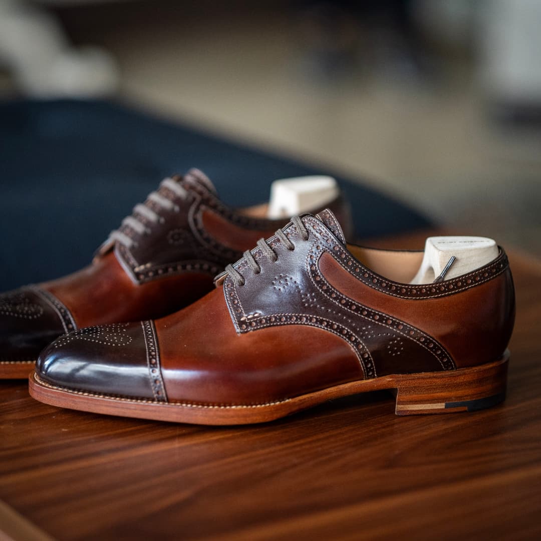 Saddle Derby Shoes