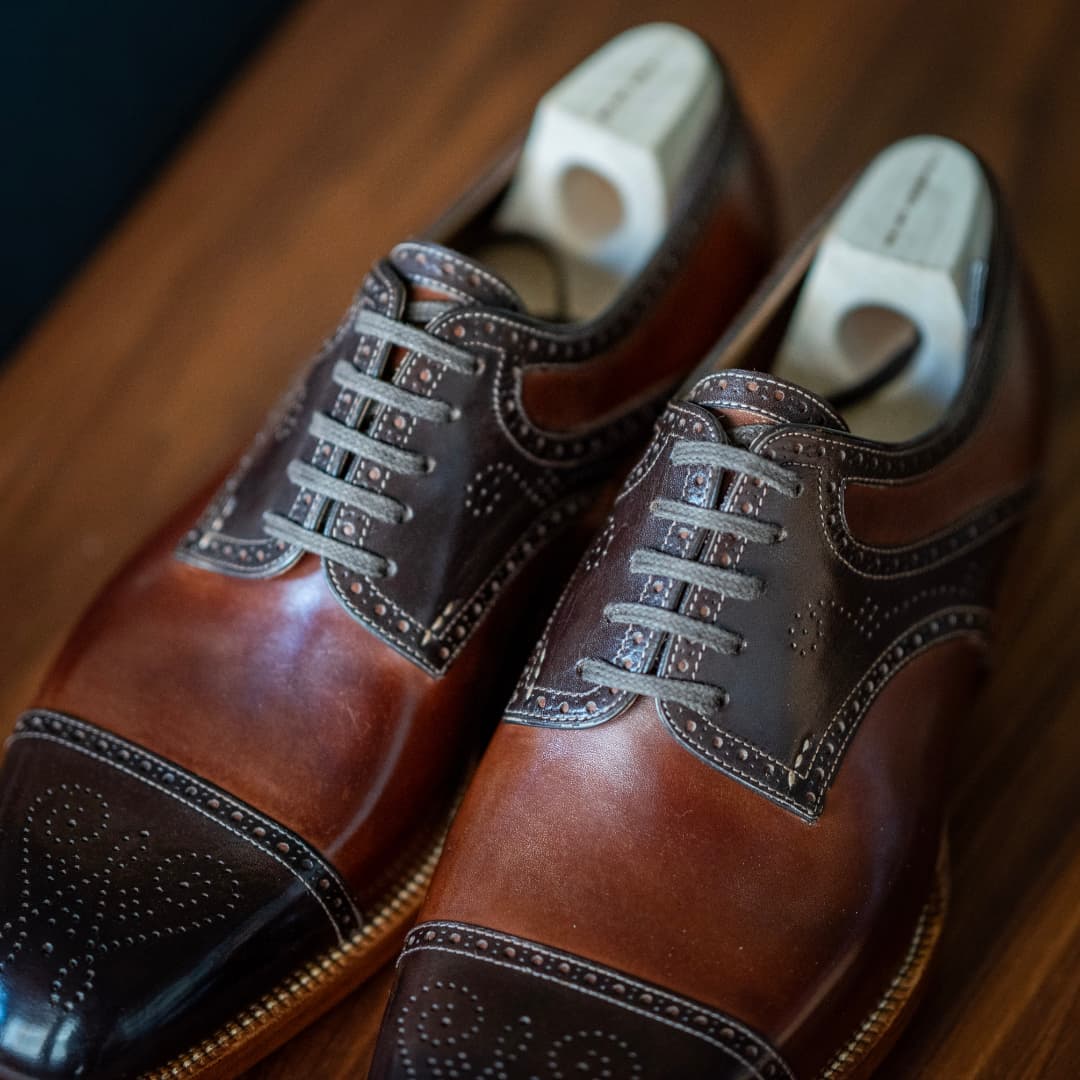 Saddle Derby Shoes