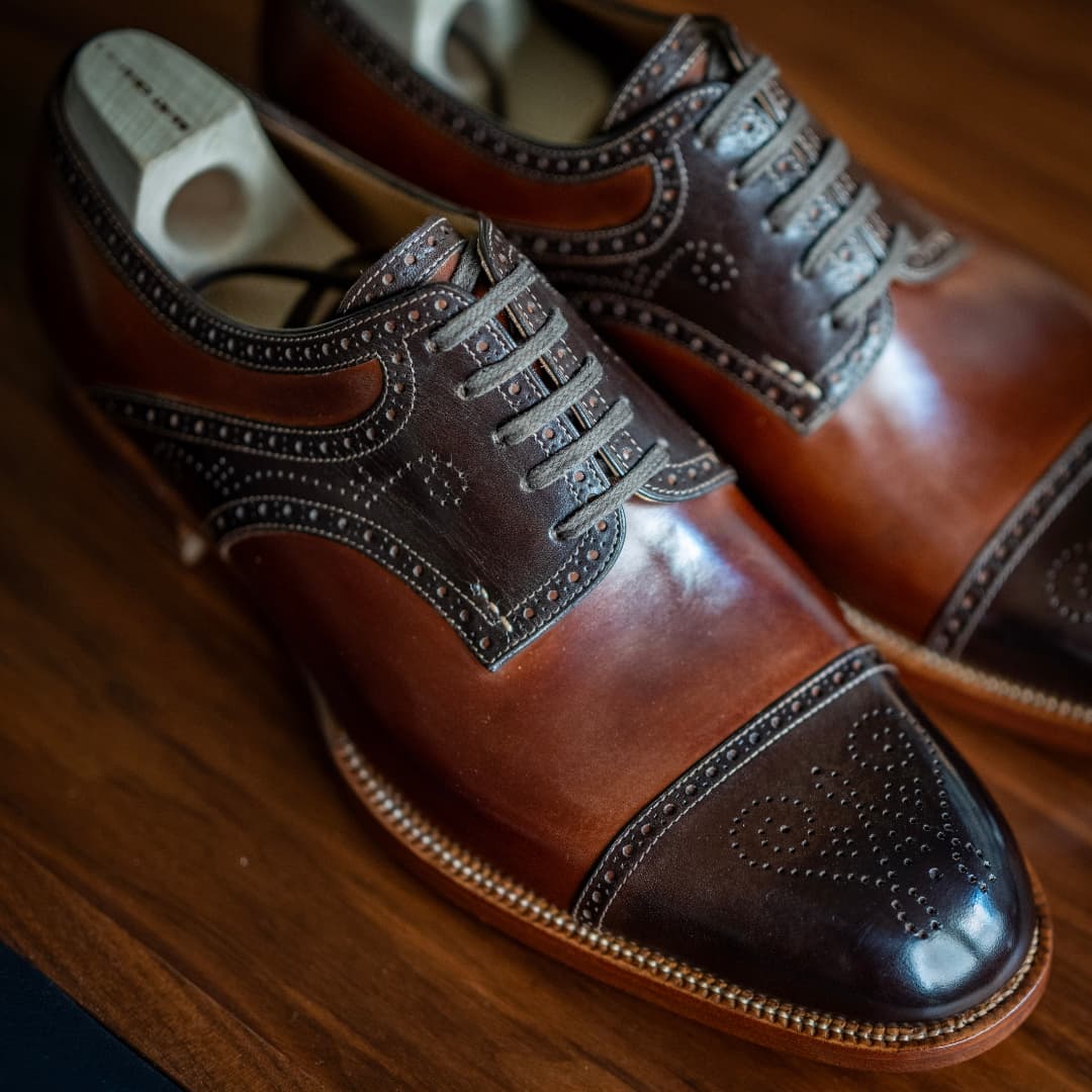 Saddle Derby Shoes
