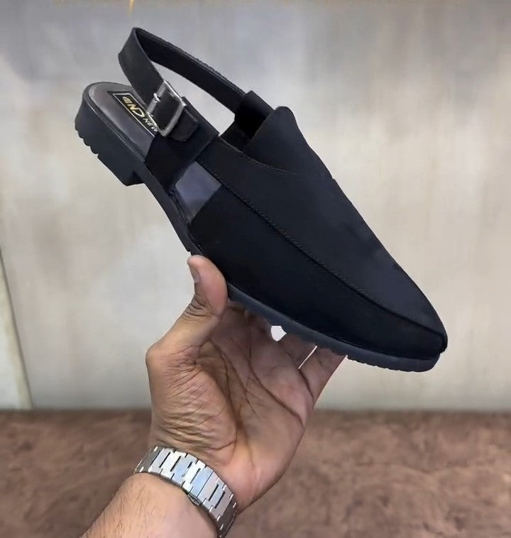 Suede Pathani