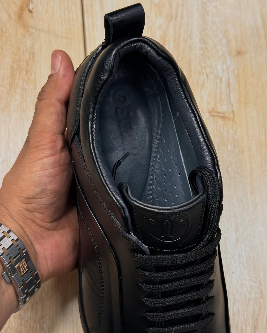 Men's Solid Color Leather Casual Shoes