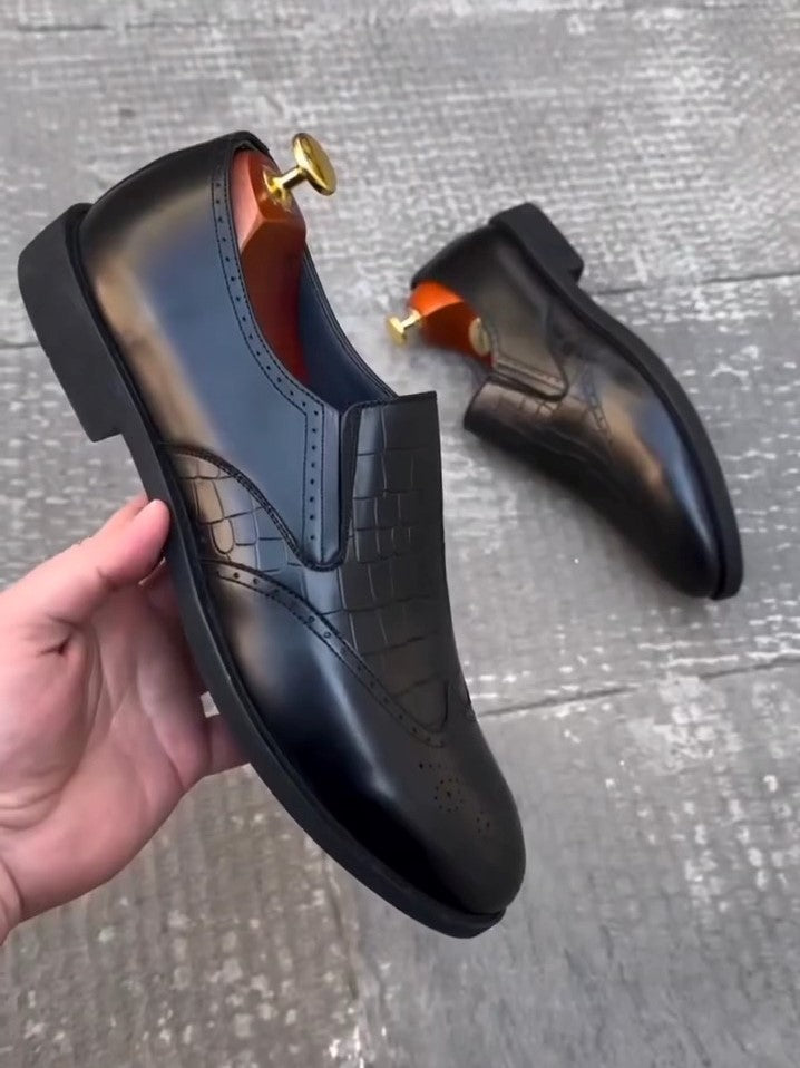 Black Party Leather Shoes