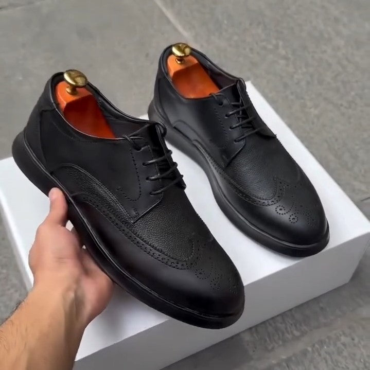 Black Derby Shoes