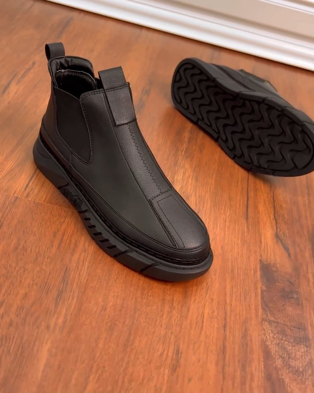 Men's Leather Ankle Boots