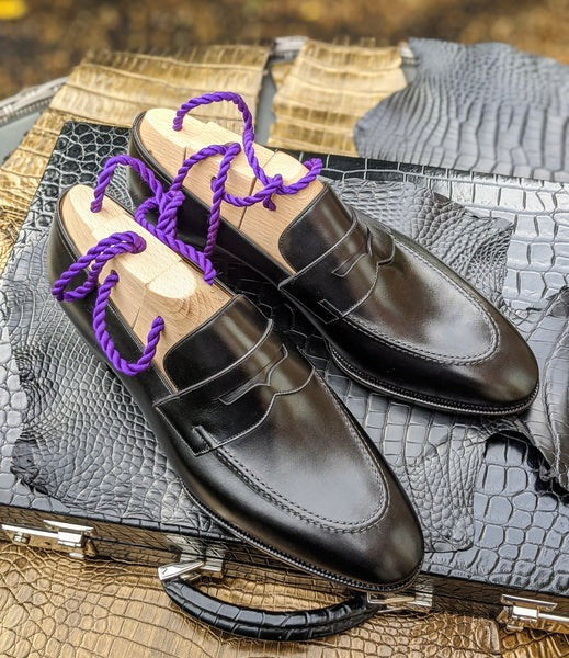 Classic Loafers - Black Calfskin
