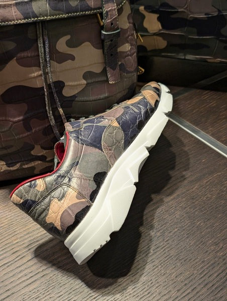 Sneakers - Camouflage Crocodile