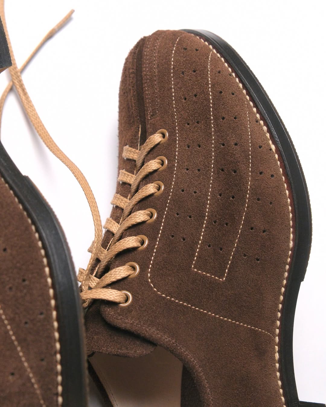 Mens Brown Suede Casual Shoes