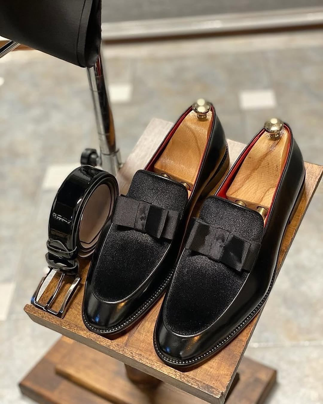 Black Tuxedo Loafers