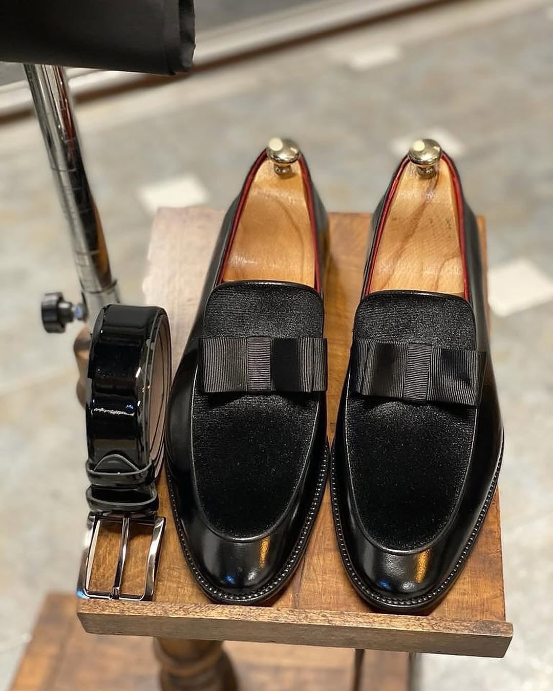 Black Tuxedo Loafers