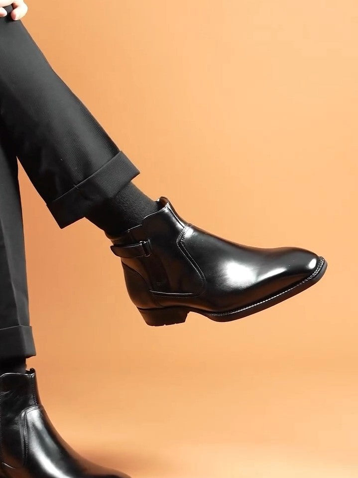 Men's Handmade Formal Leather Boots.