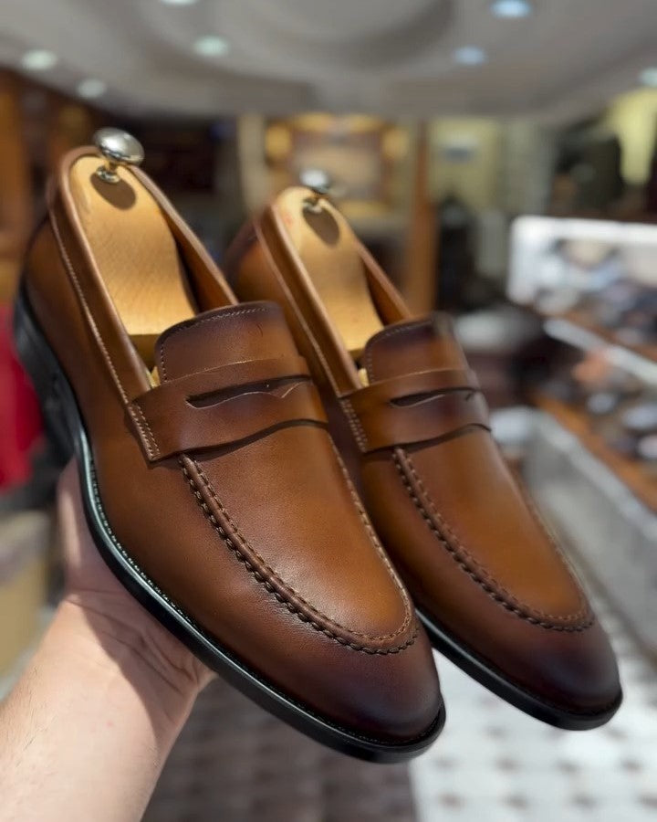Brown Classic Loafers