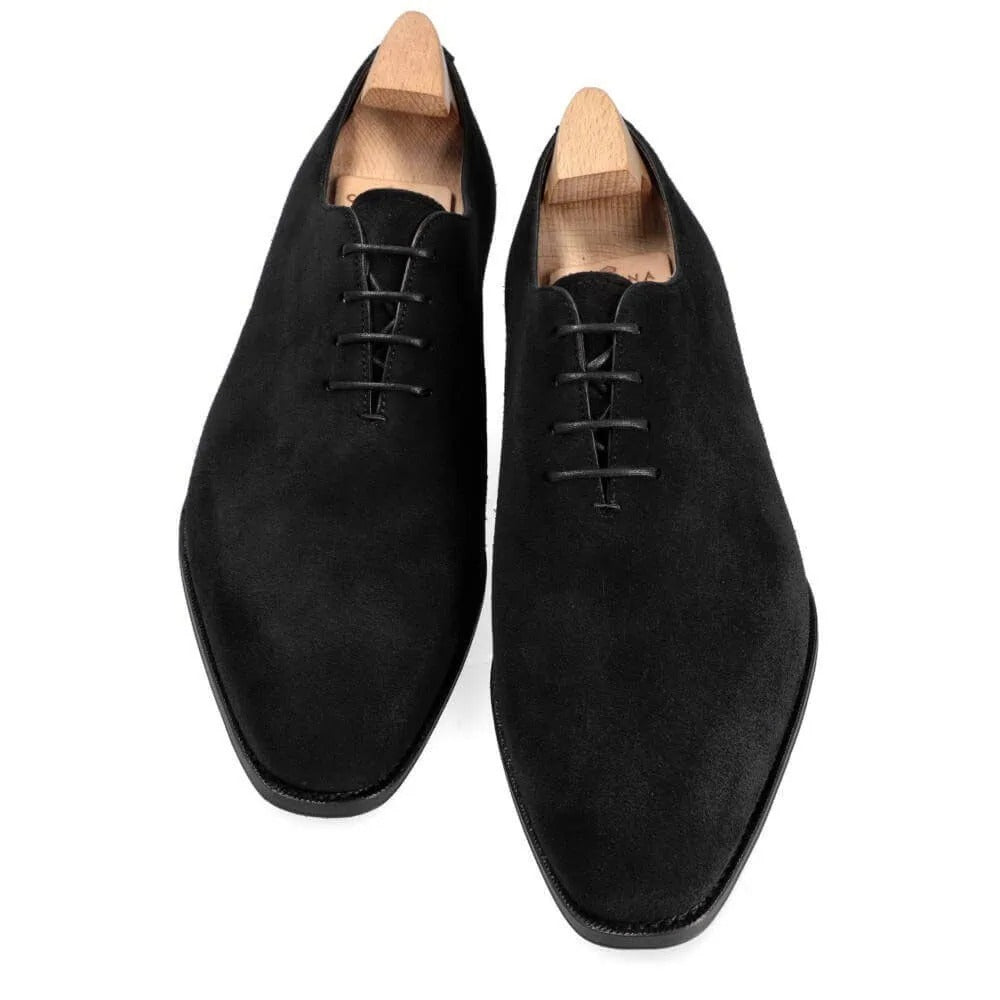 Men's Black Handmade Oxford