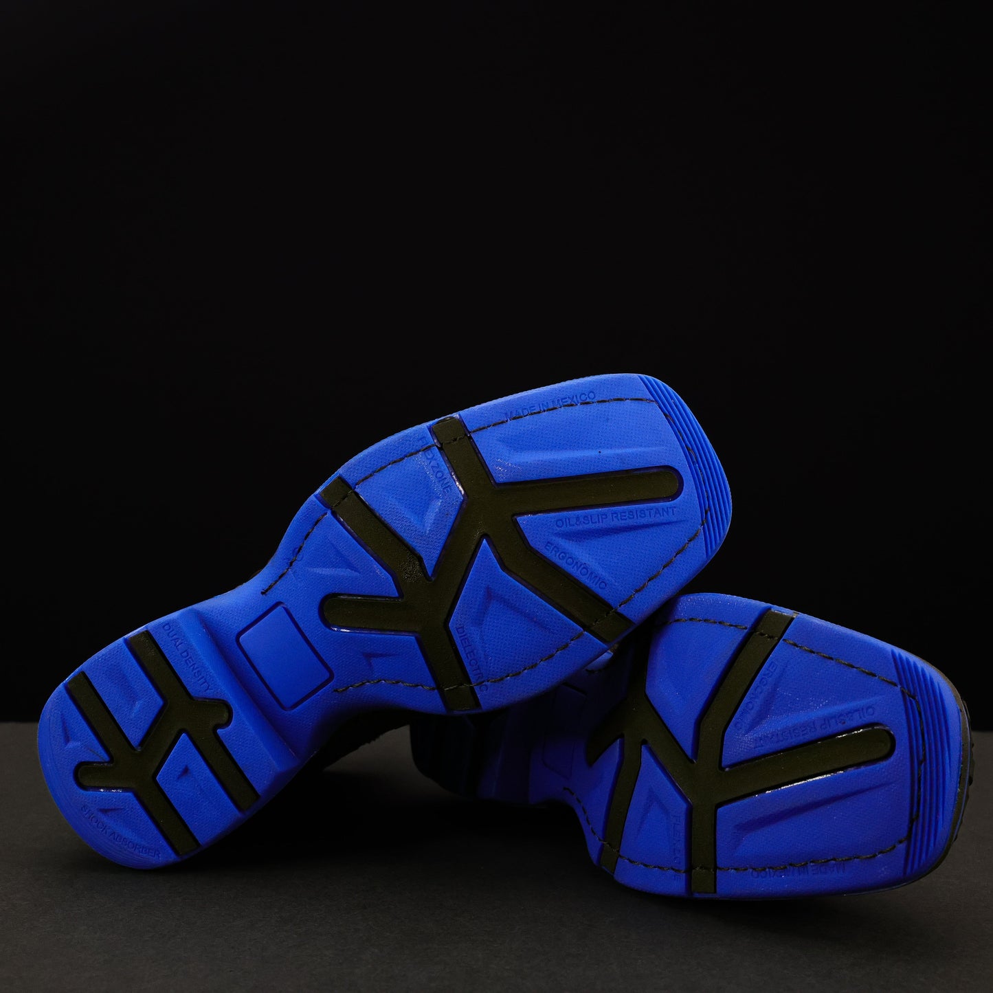 Black Basketweave Leather Botin - Lightweight Soles Square Toe