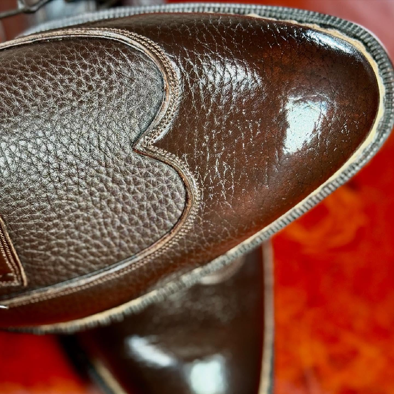 Hand Stitched Calfskin Luxury Oxfords