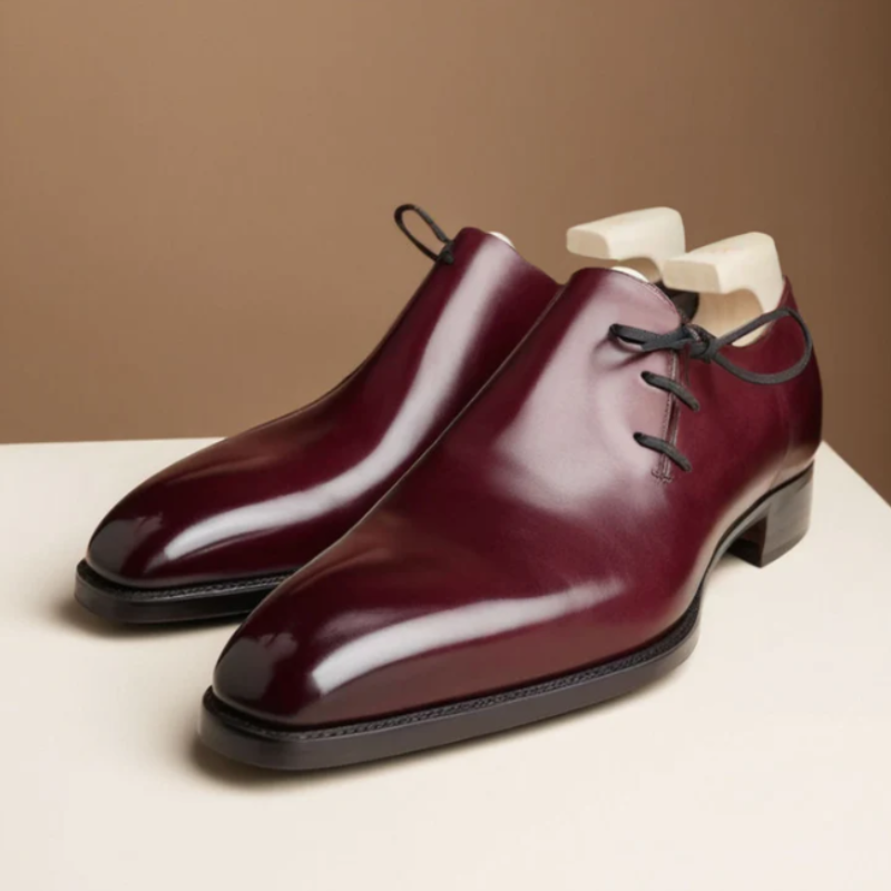 Handmade Luxury Formal Side Lace Oxfords