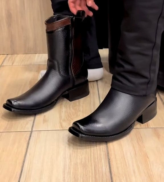 Stylish Handmade Cowboy Leather Boots