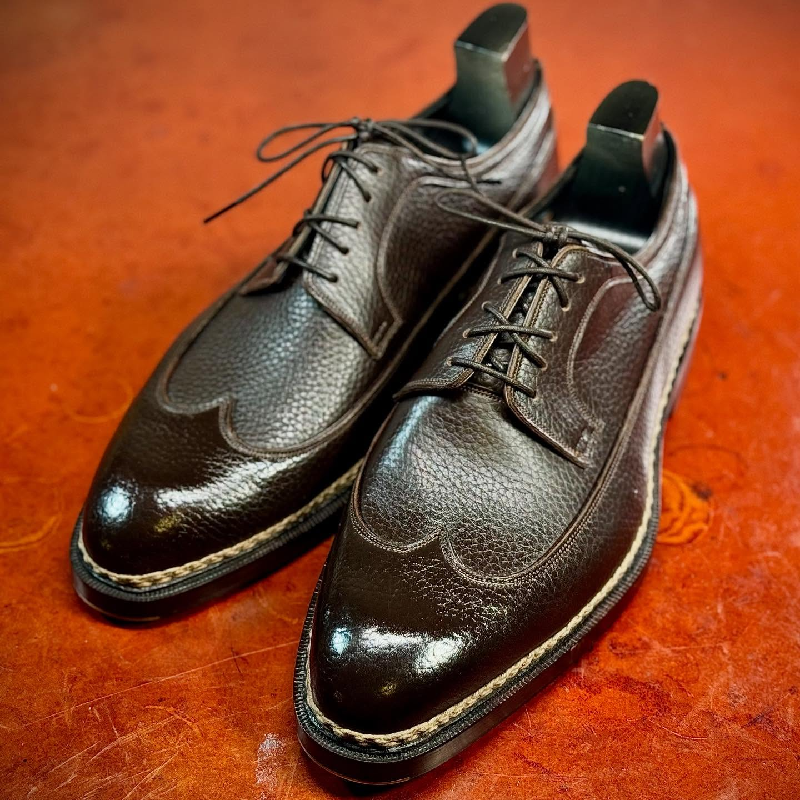 Hand Stitched Calfskin Luxury Oxfords