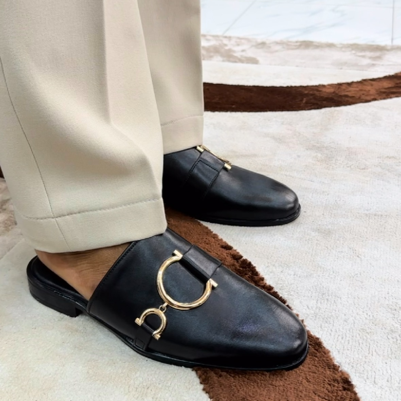 Men's Calfskin Flip Flops