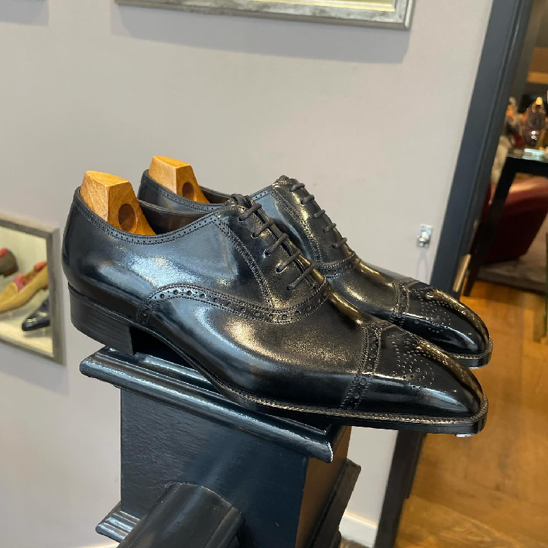 Handmade Formal Sculpted Oxfords
