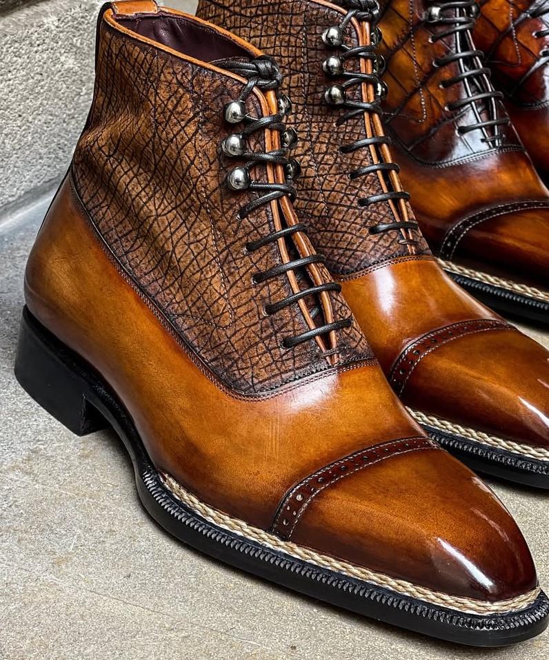 Calfskin Ankle Boots