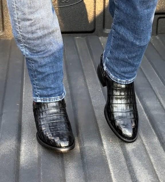 Men's Handmade Alligator Cowboy Boots