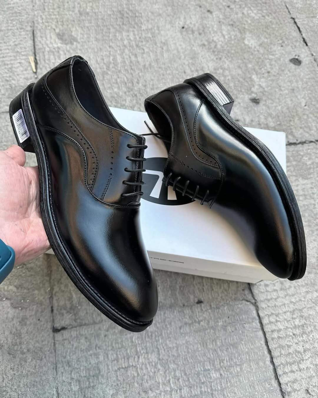 Men's Genuine Leather Formal Oxford Shoes