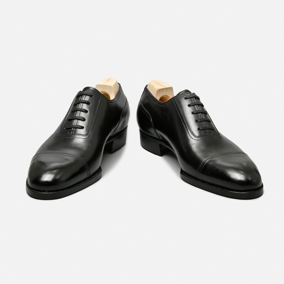 Classic Black Captoe Oxford Shoes