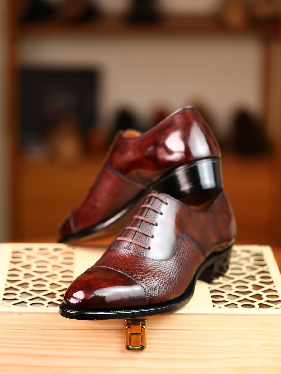 Men's Genuine Leather Formal Oxford Shoes