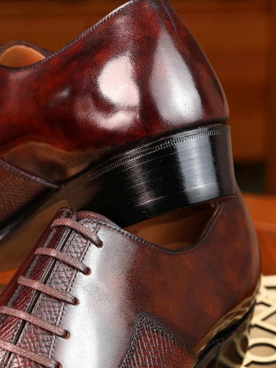 Men's Genuine Leather Formal Oxford Shoes