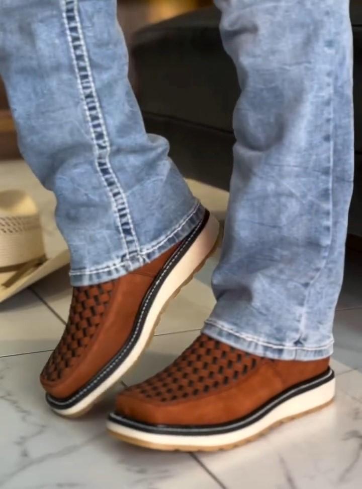 Handmade Double Zipper Square Toe Boots 2