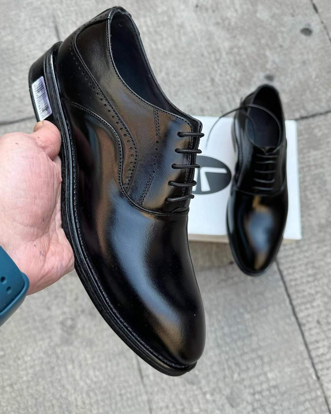 Men's Genuine Leather Formal Oxford Shoes