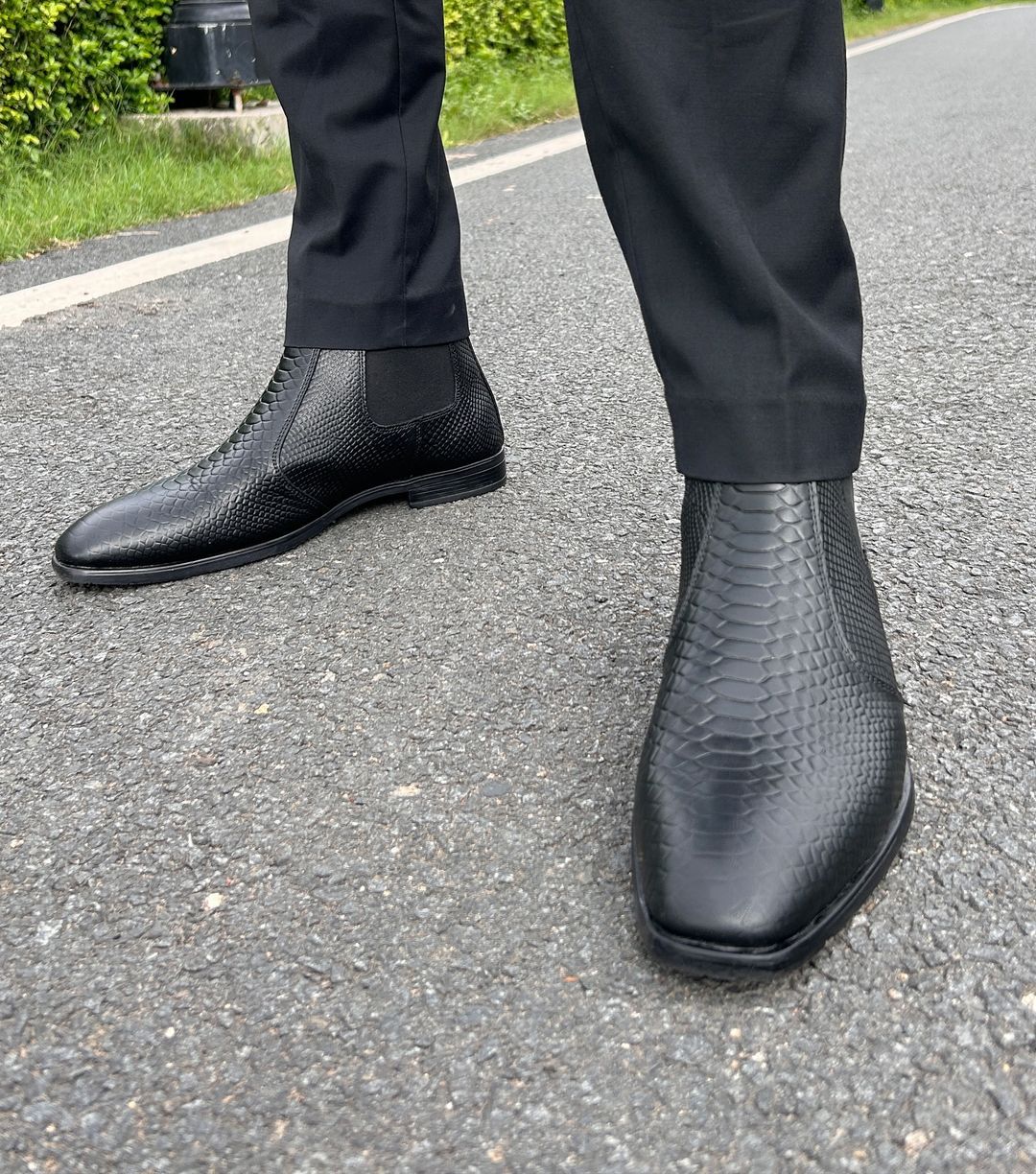Crocodile Black Chelsea