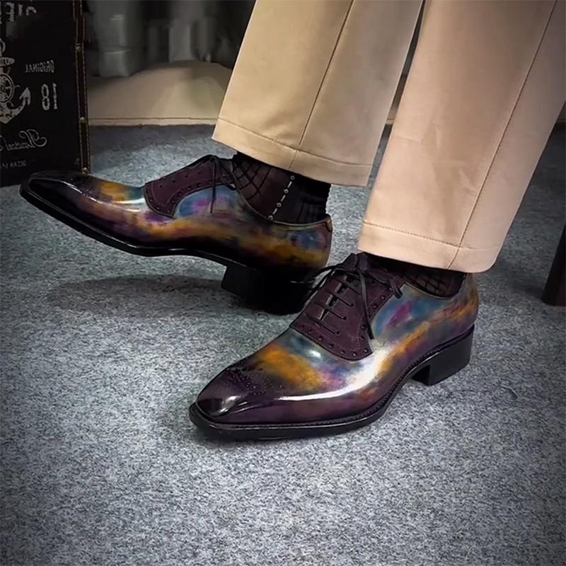 Galaxy Dream Leather Shoes