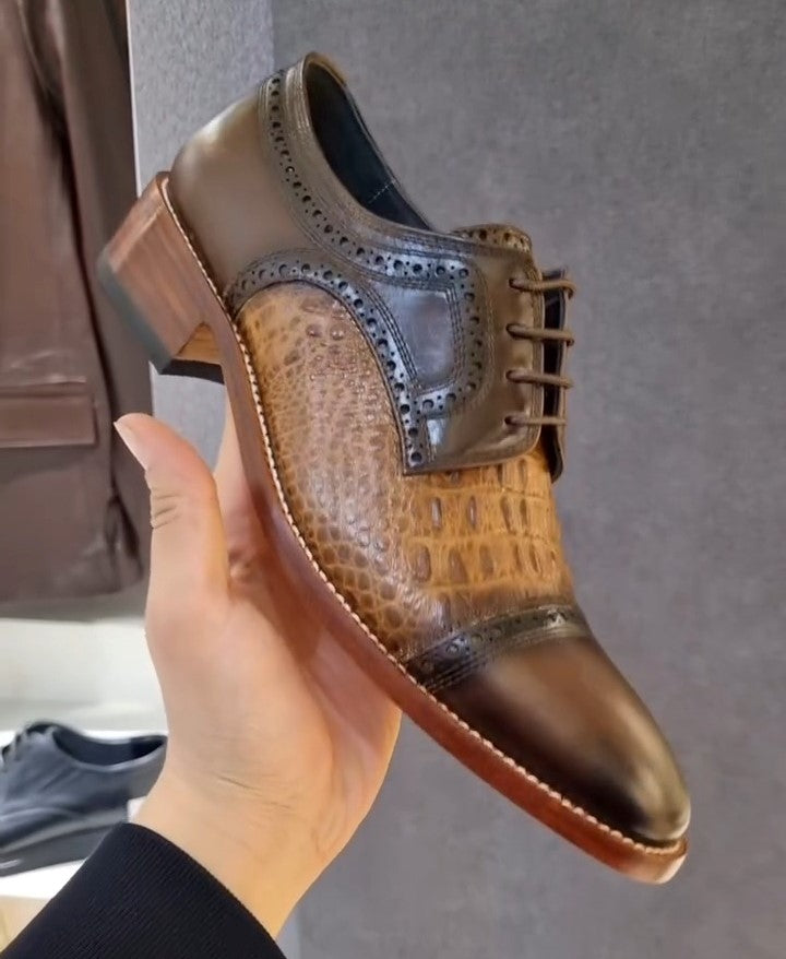 Men's Handmade Cowhide Leather Shoes