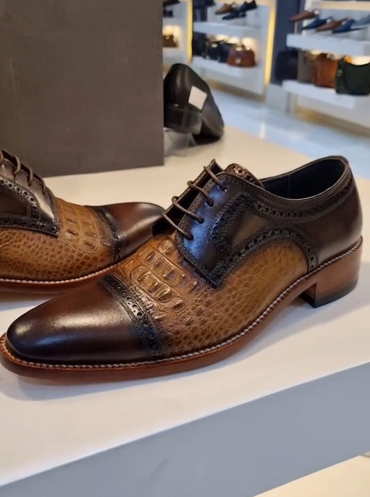 Men's Handmade Cowhide Leather Shoes