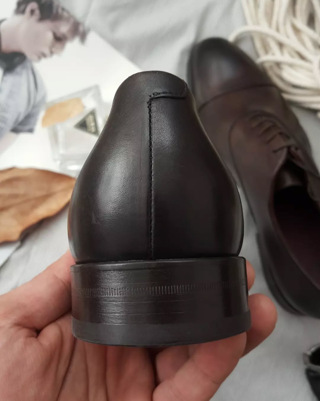 Men's Formal Lace-up Oxford Leather Shoes