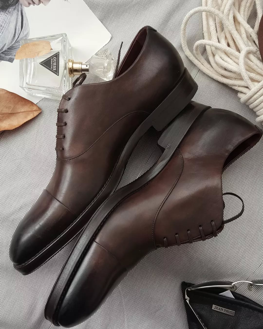 Men's Formal Lace-up Oxford Leather Shoes