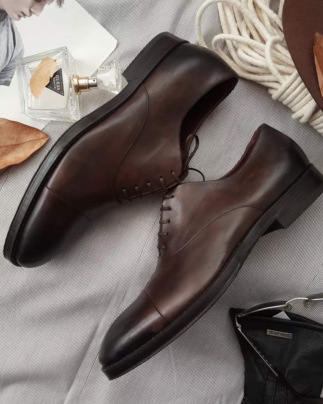 Men's Formal Lace-up Oxford Leather Shoes